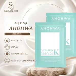 Mặt Nạ AHOHWA Vitamin K Calming Mask Cấp Ẩm Phục Hồi