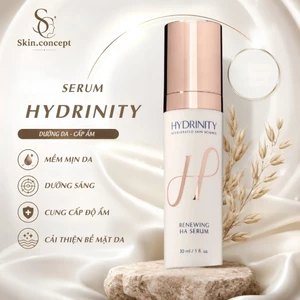 HYDRINITY Renewing HA Serum – Tinh Chất Dưỡng Da Cấp Ẩm Sâu & Mềm Mịn 30ml