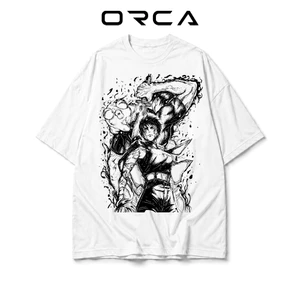 Áo thun Orca in hình Maki Zenin Jujutsu Kaisen - Vải Cotton cao cấp - ORCA754