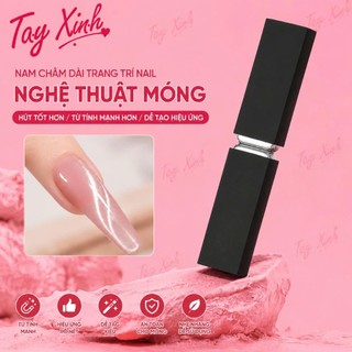 Nam Châm Móng Mắt Mèo Mini Tay Xinh | Nam Châm Tạo Hiệu Ứng Cat Eye Siêu Sáng | Dụng Cụ Nail Chuyên Nghiệp