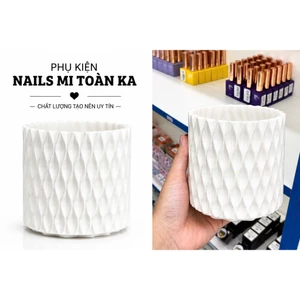 Hộp Đựng Cọ Nail Xoay 360 Độ | Kệ Đựng Cọ Và Dụng Cụ Nail | Phụ Kiện Nail Chuyên Dụng.