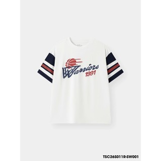 Bộ Đồ Bé Trai WooKids TSC26S011R | 9-14 Tuổi | Áo 95% Cotton 5% Spandex | Quần 60% Cotton 35% Polyester 5% Spandex