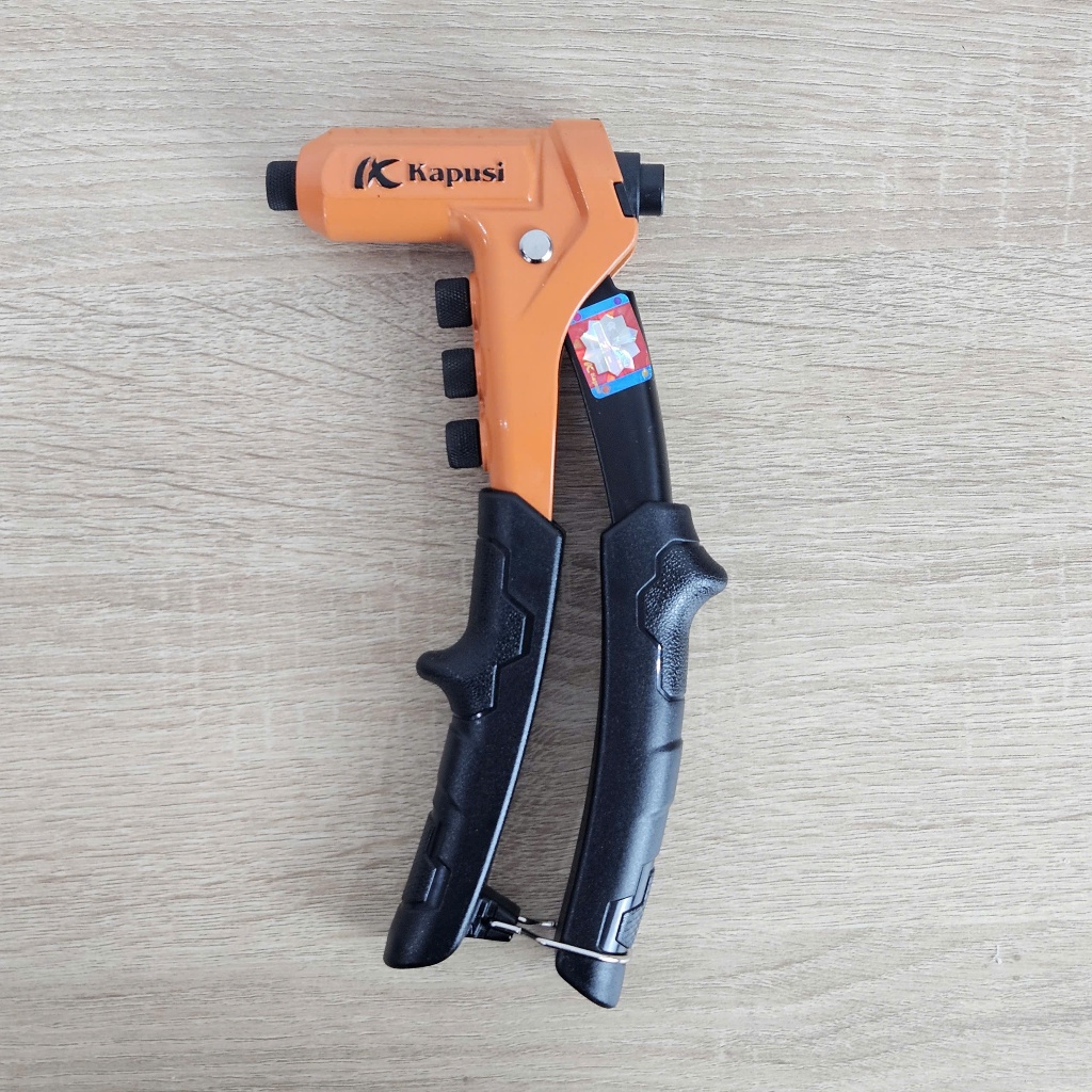 Kìm Rút Đinh Tán Kapusi K6805 Chính Hãng 8 Inch/203mm - Kìm Bấm Rive Đa Năng 2.4mm 3.2mm 4.0mm 4.8mm