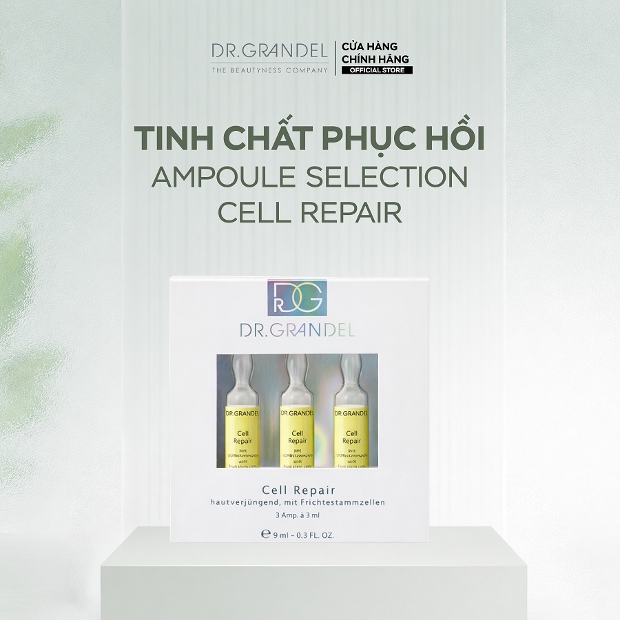 Tinh chất Phục hồi sửa chữa trẻ hóa tế bào Dr.Grandel Ampoules Selection CELL REPAIR 9ml