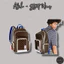 ⚡️[Hight Quality] Balo Nam Nữ Màu Nâu N Backpack Ready To - Điểm Nhấn Quai Nâu Phối Trắng Cao Cấp