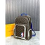 ⚡️[Hight Quality] Balo Nam Nữ Màu Nâu N Backpack Ready To - Điểm Nhấn Quai Nâu Phối Trắng Cao Cấp