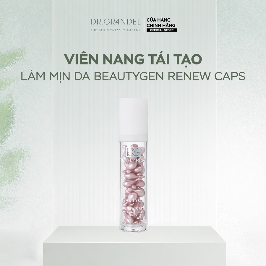 Viên Nang Trẻ Hóa, Tái Sinh và Làm Rạng rỡ Làn Da Dr. Grandel BEAUTYGEN Renew Caps 38 viên