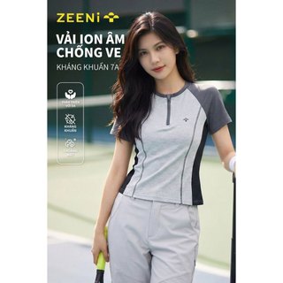 ZEENi áo chống nắng quick dáo phông nữ áo thun áo phông xịn baby tee áo hè Áo thun nữ nhanh khô, áo thể thao tay ngắn th