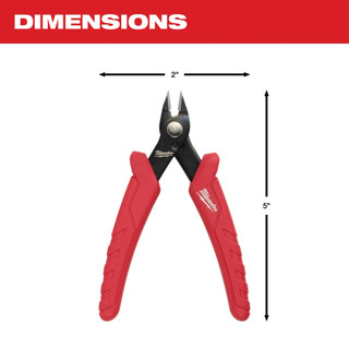 Kìm Cắt Mini Milwaukee 48-22-6105 - Kiềm Cắt Dây Điện Chuẩn,Sửa Chữa Hiệu Quả Thiết Bị Điện,Chống Gỉ