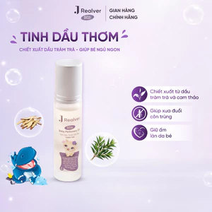 Tinh dầu thơm giữ ấm cho bé 9ml - Chiết xuất dầu Tràm trà, giúp bé ngủ ngon, xua đuổi côn trùng