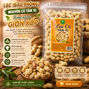 Đậu Phộng Nguyên Củ Tẩm Gia Vị – Giòn Xốp, Đậm Đà, Ăn Vặt Cực Ngon