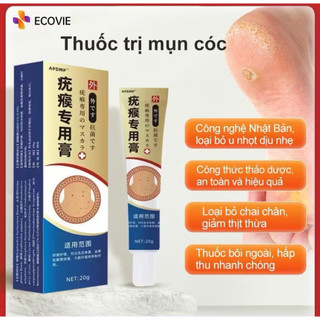 Kem bôI loại bỏ mụn thịt thừa mụn cóc nốt ruồi li ti quanh mắt thành phần thảo dược