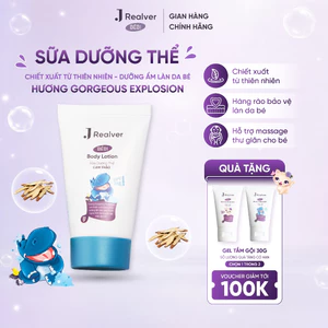 Sữa dưỡng thể cho bé - BÉBI hương Gorgeous Explosion 30g - Chiết xuất Cam thảo dưỡng ẩm sâu, thư giãn, an toàn cho da bé
