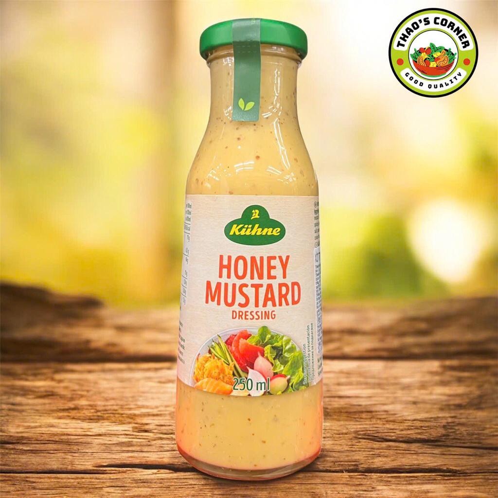 Sốt Salad Đức Kuhne 250ml – Vinaigrette / Italian / Caesar / French / Honey Mustard/ Island – Sốt Trộn Eat Clean Cao Cấp