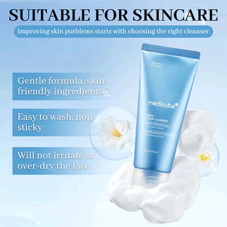 Sữa rửa mặt Medicube Zero Foam Cleanser 120g/làm sạch sâu lỗ chân lông/dịu nhẹ cho da nhạy cảm