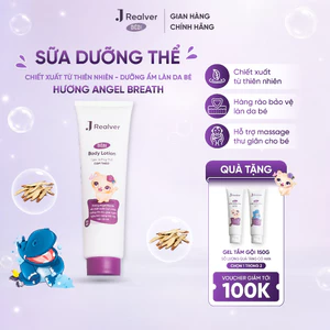 Sữa dưỡng thể cho bé - BÉBI hương Angel Breath 150g - Chiết xuất Cam thảo dưỡng ẩm sâu, thư giãn, an toàn cho da