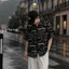 Áo Sơ Mi Lụa Họa Tiết Chữ Sao, Cuban Shirt Chất Lụa Tuyết Mềm Mịn, Thoáng Mát, Thấm Hút Tốt, Chống Nhăn - Size 50-100kg