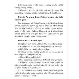 Luật Chứng khoán (hiện hành)