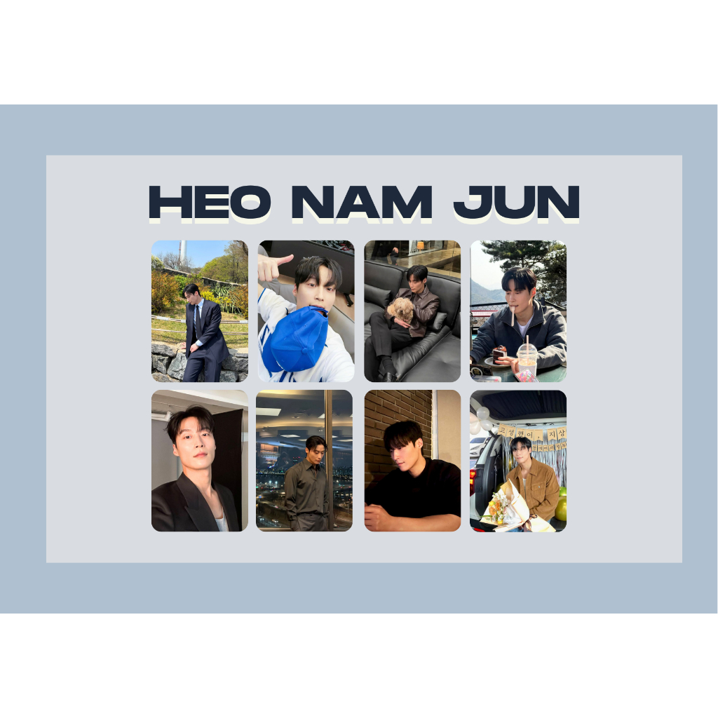 SET CARD BO GÓC HEO NAM JUN - Kẻ Thù Hoàng Gia Của Tôi / My Royal Nemesis