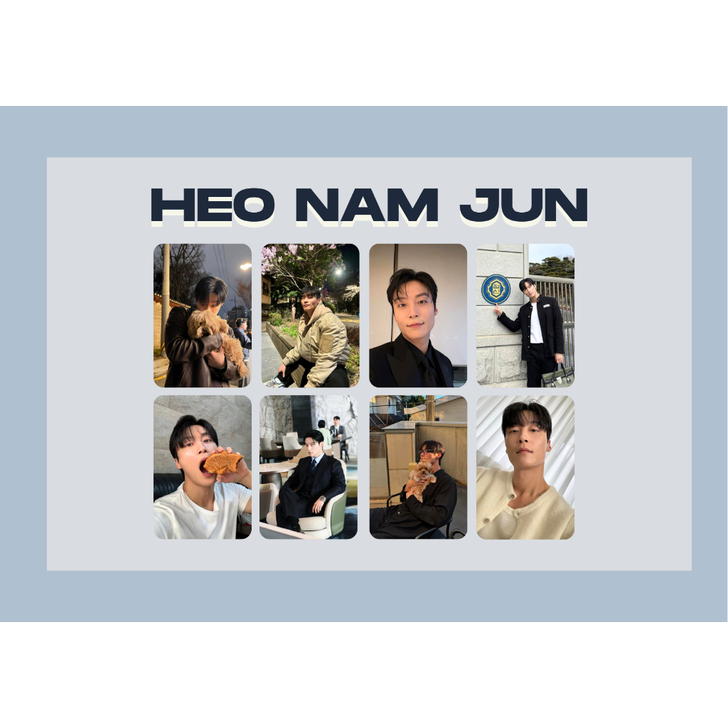 SET CARD BO GÓC HEO NAM JUN - Kẻ Thù Hoàng Gia Của Tôi / My Royal Nemesis