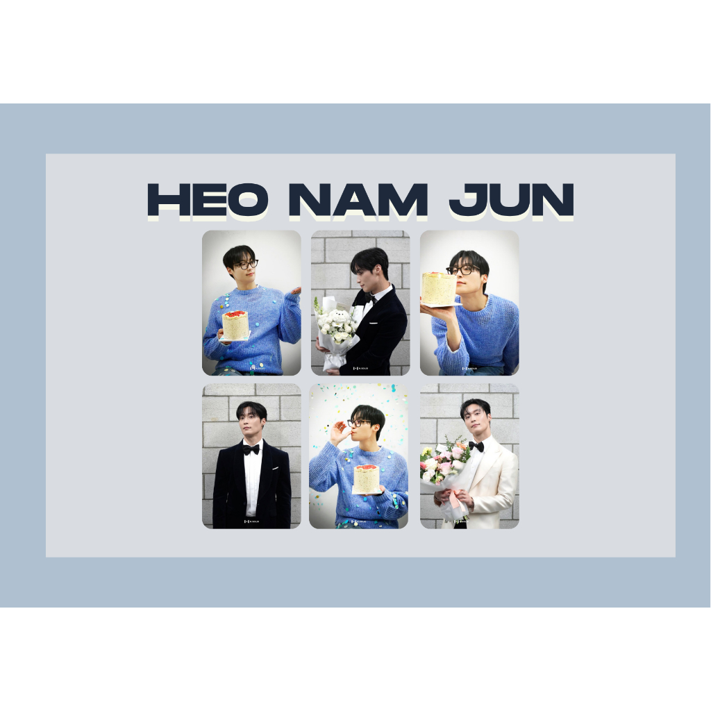 SET CARD BO GÓC HEO NAM JUN - Kẻ Thù Hoàng Gia Của Tôi / My Royal Nemesis