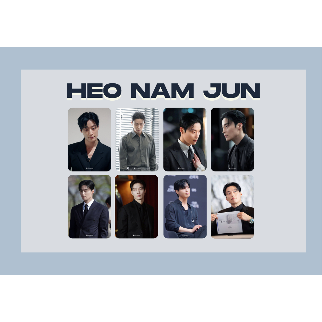 SET CARD BO GÓC HEO NAM JUN - Kẻ Thù Hoàng Gia Của Tôi / My Royal Nemesis