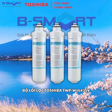 Combo 3 lỗi lọc PP C1 C2 máy lọc nước nóng lạnh RO Toshiba TWP-W1643SV(W) ,RO AQUA AWP-M34RO , Media