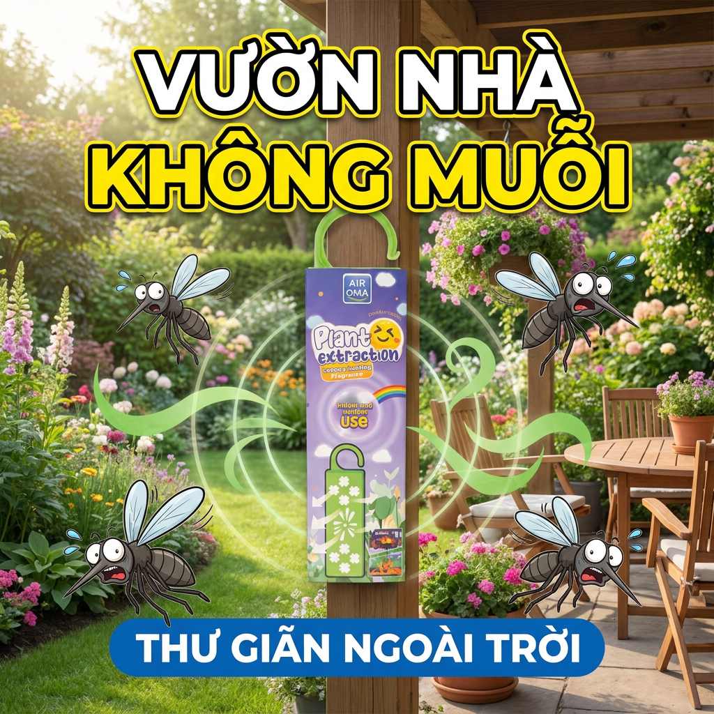 🦟Treo là đuổi muỗi🦟 Túi lưới đuổi muỗi treo trong nhà và ngoài trời, tiện lợi, phù hợp nhiều không gian sử dụng