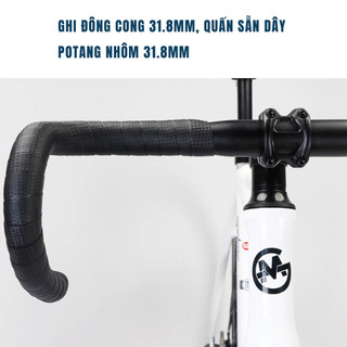 Xe Đạp Fixed Gear MAGICBROS CX5 PLUS Khung Nhôm Vành Nhôm 4cm Hub Siêu Trớn 32 Lỗ