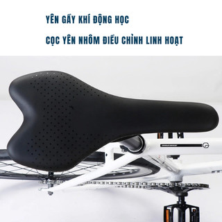 Xe Đạp Fixed Gear MAGICBROS CX5 PLUS Khung Nhôm Vành Nhôm 4cm Hub Siêu Trớn 32 Lỗ