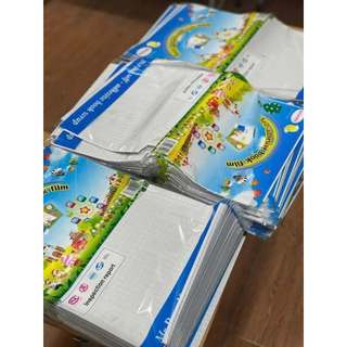 Combo 50 Tờ Bọc Vở Đề Can Trong Suốt Home Max, Tự Dính Dễ Bọc, Phù Hợp Nhiều Loại Sách Vở