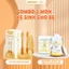 Combo Chăm Sóc Dịu Êm EMOON - Tăm Bông, Que Rơ Lưỡi, Rơ Lưỡi Silicon Cho Trẻ Sơ Sinh