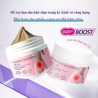 làm ấm bụng Kem Chăm Sóc Ấm Áp Bụng Với Nhân Sâm rau sam& Glycerin, Giảm Đau Bụng Kinh,Chăm Sóc Bụng--30g
