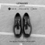 Giày Mũi Vuông The Square Toe Derby LEMANS Black ĐV01.1 - Da Bò, Đế cao su 4cm, BH 24 tháng