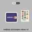 STICKER TÚI VÍ NHỎ XINH XẮN | MIDORI FOR MAN