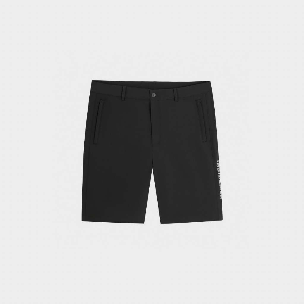 Quần Short Thể Thao Nam Insidemen vải polyester co giãn, dáng suông thoải mái ISO056AS2