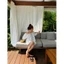 𝗟𝗶𝗻𝗱𝗮 𝗗𝗿𝗲𝘀𝘀- Váy Linen trễ vai tay phồng