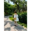 𝗟𝗶𝗻𝗱𝗮 𝗗𝗿𝗲𝘀𝘀- Váy Linen trễ vai tay phồng