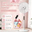 Quạt Cây Thông Minh 7 Cánh Qcooker, Quạt Cây Đứng Tiết Kiệm Điện Điều Khiển Từ Xa, 8 Chế Độ Gió Mát Lạnh