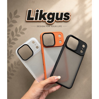 Ốp LIKGUS Lưng Nhám Chống Vân Chống Sốc Dùng Cho IP 17 Promax 17 Pro - Viền dẻo lưng cứng