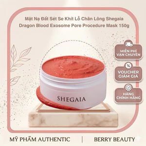 Mặt Nạ Đất Sét Shegaia Dragon Blood Exosome Pore Procedure 150g | Làm Sạch Sâu Cải Thiện Lỗ Chân Lông