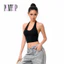 Áo yếm nữ cổ khoét ôm body POMTOP – thun cotton co giãn, croptop hở lưng sexy TN09
