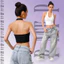 Áo yếm nữ cổ khoét ôm body POMTOP – thun cotton co giãn, croptop hở lưng sexy TN09