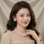 N729 dây chuyền ngọc trai nhân tạo hạt lớn , chuỗi hạt ngọc trai nhân tạo sang trọng cho nữ