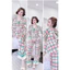 TD-QD cổ sen cột nơ xinh-phom áo croptop-lụa latin mềm nhẹ mát