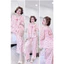 TD-QD cổ sen cột nơ xinh-phom áo croptop-lụa latin mềm nhẹ mát