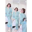TD-QD cổ sen cột nơ xinh-phom áo croptop-lụa latin mềm nhẹ mát