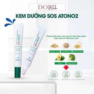 KEM PHỤC HỒI CHUYÊN BIỆT SOS CREAM ATONO2 CHO BÉ TỪ 0M+ 20ml + quà tặng