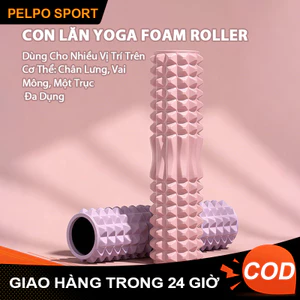 Con Lăn Yoga Massage Foam Roller Gai Nhọn Tập yoga & gym Con Lăn Yoga Giãn Cơ