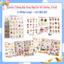 Bảng Gấp Thông Thái Ziczac 300+ Song Ngữ Anh Việt: Nghề Nghiệp, Cảm Xúc, Con Vật, Hình Khối, Màu Sắc